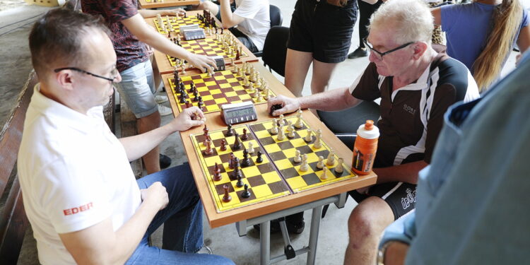 24.08.2022. Kielce. Wakacyjna Szkoła Szachowa Radia Kielce / Fot. Wiktor Taszłow - Radio Kielce