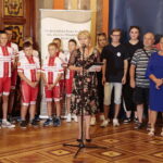 26.08.2022. Kielce, Wojewódzki Dom Kultury. II Rajd Rowerowy im. Westerplatczyków - konferencja. / Fot. Wiktor Taszłow - Radio Kielce.