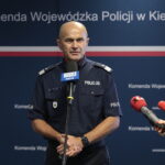 30.08.2022. Kielce. Prezentacja spotu. Na zdjęciu nadinspektor Jarosław Kaleta, Komendant Wojewódzki Policji w Kielcach / Fot. Wiktor Taszłow - Radio Kielce
