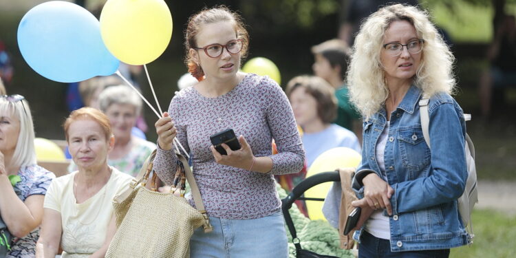 30.08.2022. Tokarnia. Piknik integracyjny w ramach projektu „Świętokrzyskie dla Ukrainy” / Fot. Wiktor Taszłow - Radio Kielce