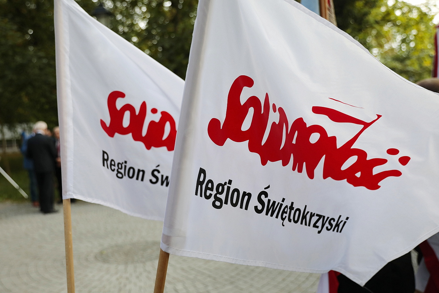 31.08.2022. Kielce. Uroczystości 42. rocznicy podpisania porozumień sierpniowych i powstania Solidarności. / Fot. Wiktor Taszłow - Radio Kielce.