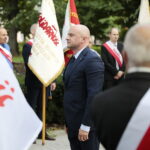 31.08.2022. Kielce. Uroczystości 42. rocznicy podpisania porozumień sierpniowych i powstania Solidarności. Na zdjęciu wicewojewoda Rafał Nowak. / Fot. Wiktor Taszłow - Radio Kielce.