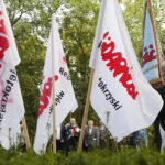 31.08.2022. Kielce. Uroczystości 42. rocznicy podpisania porozumień sierpniowych i powstania Solidarności.31.08.2022. Kielce. Uroczystości 42. rocznicy podpisania porozumień sierpniowych i powstania Solidarności. / Fot. Wiktor Taszłow - Radio Kielce.