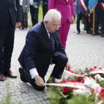 31.08.2022. Kielce. Uroczystości 42. rocznicy podpisania porozumień sierpniowych i powstania Solidarności. Na zdjęciu poseł Krzysztof Lipiec. / Fot. Wiktor Taszłow - Radio Kielce.