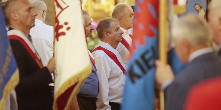 31.08.2022. Kielce. Uroczystości 42. rocznicy podpisania porozumień sierpniowych i powstania Solidarności. / Fot. Wiktor Taszłow - Radio Kielce.