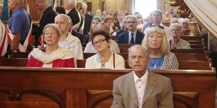 31.08.2022. Kielce. Uroczystości 42. rocznicy podpisania porozumień sierpniowych i powstania Solidarności. / Fot. Wiktor Taszłow - Radio Kielce.