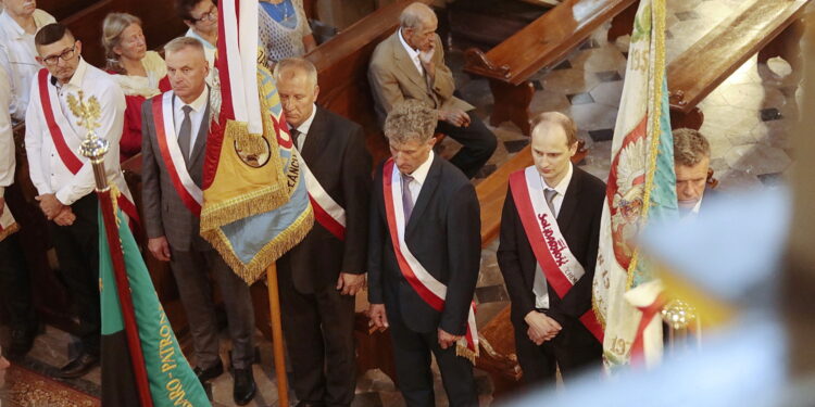 31.08.2022. Kielce. Uroczystości 42. rocznicy podpisania porozumień sierpniowych i powstania Solidarności. / Fot. Wiktor Taszłow - Radio Kielce.