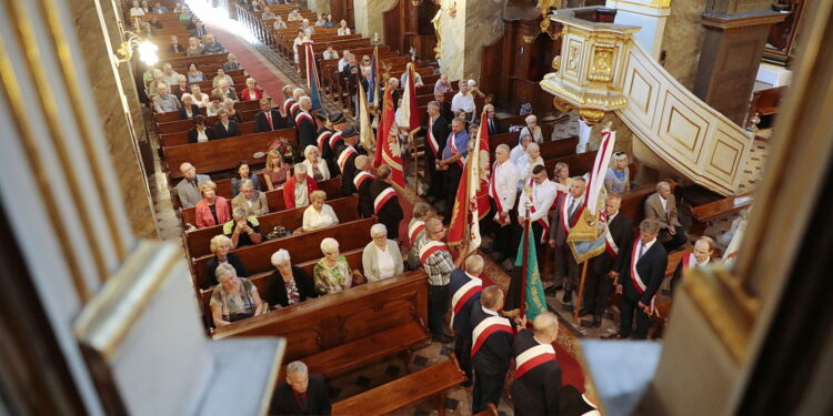 31.08.2022. Kielce. Uroczystości 42. rocznicy podpisania porozumień sierpniowych i powstania Solidarności. / Fot. Wiktor Taszłow - Radio Kielce.