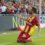 01.08.2022. Kielce. PKO BP Ekstraklasa - 3 kolejka. Mecz: Korona Kielce – Śląsk Wrocław. Na zdjęciu: Bartosz Śpiączka / Fot. Wiktor Taszłow – Radio Kielce