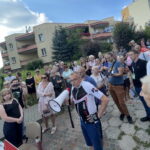 18.08.2022. Kielce. Protest przy ul. Karczówkowskiej. / Fot. Paulina Michta - Radio Kielce.