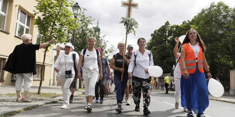 08.08.2022 Kielce. Pielgrzymka na Jasną Górę / Fot. Jarosław Kubalski - Radio Kielce