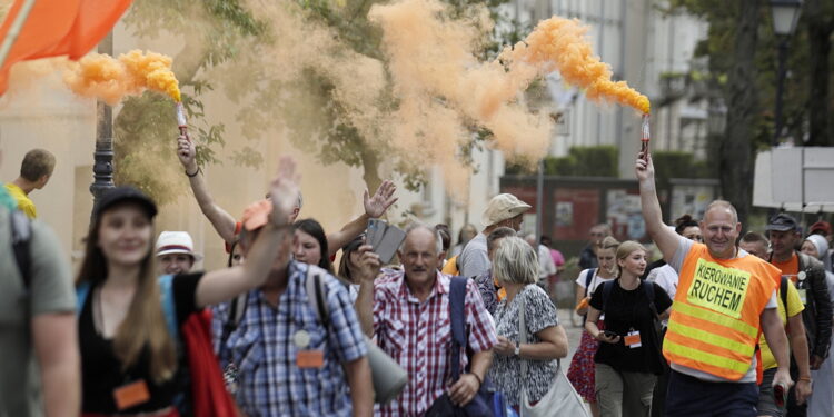 08.08.2022 Kielce. Pielgrzymka na Jasną Górę / Fot. Jarosław Kubalski - Radio Kielce