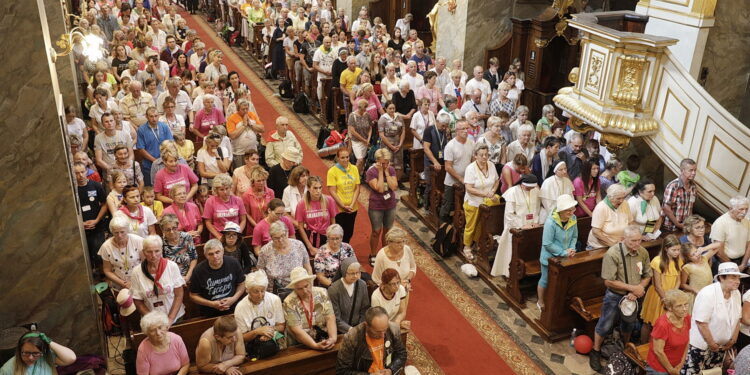 08.08.2022 Kielce. Pielgrzymka na Jasną Górę / Fot. Jarosław Kubalski - Radio Kielce