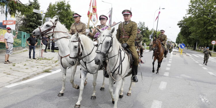 12.08.2022 Kielce. 57. Marsz Szlakiem Pierwszej Kompanii Kadrowej / Fot. Jarosław Kubalski - Radio Kielce