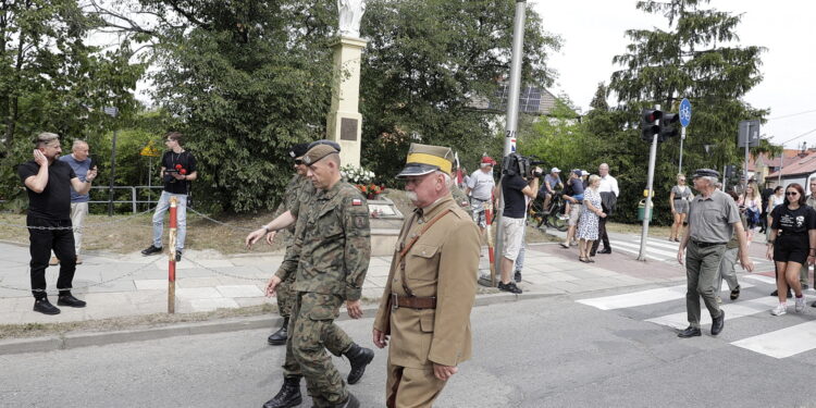 12.08.2022 Kielce. 57. Marsz Szlakiem Pierwszej Kompanii Kadrowej / Fot. Jarosław Kubalski - Radio Kielce