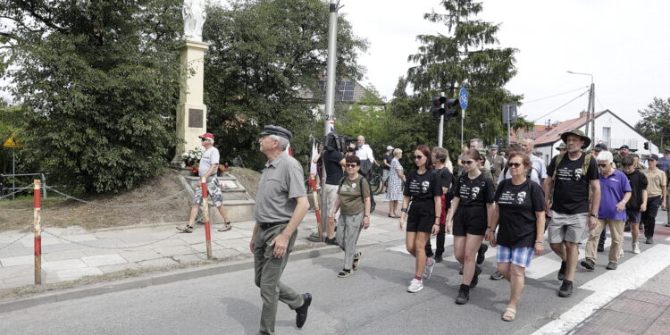 12.08.2022 Kielce. 57. Marsz Szlakiem Pierwszej Kompanii Kadrowej / Fot. Jarosław Kubalski - Radio Kielce