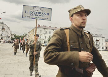 12.08.2022 Kielce. 57. Marsz Szlakiem Pierwszej Kompanii Kadrowej / Fot. Jarosław Kubalski - Radio Kielce