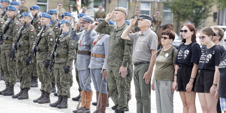 12.08.2022 Kielce. 57. Marsz Szlakiem Pierwszej Kompanii Kadrowej / Fot. Jarosław Kubalski - Radio Kielce