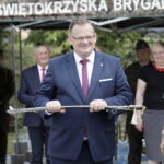 12.08.2022 Kielce. 57. Marsz Szlakiem Pierwszej Kompanii Kadrowej. Szef Urzędu do Spraw Kombatantów i Osób Represjonowanych Jan Józef Kasprzyk / Fot. Jarosław Kubalski - Radio Kielce