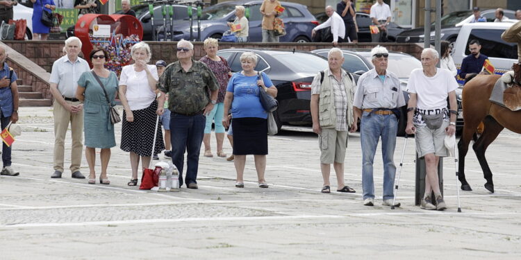 12.08.2022 Kielce. 57. Marsz Szlakiem Pierwszej Kompanii Kadrowej / Fot. Jarosław Kubalski - Radio Kielce