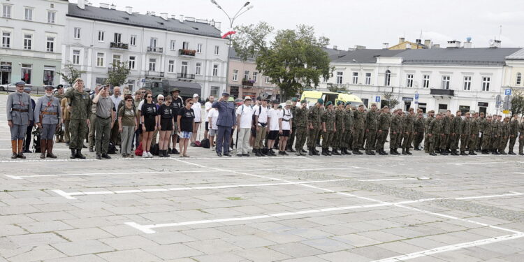 12.08.2022 Kielce. 57. Marsz Szlakiem Pierwszej Kompanii Kadrowej / Fot. Jarosław Kubalski - Radio Kielce