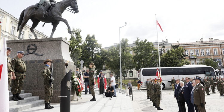 12.08.2022 Kielce. 57. Marsz Szlakiem Pierwszej Kompanii Kadrowej / Fot. Jarosław Kubalski - Radio Kielce