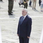 12.08.2022 Kielce. 57. Marsz Szlakiem Pierwszej Kompanii Kadrowej. Na zdjęciu marszałek Andrzej Bętkowski / Fot. Jarosław Kubalski - Radio Kielce