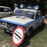 14.08.2022 Tokarnia. Park etnograficzny. Zlot samochodów i motocykli zabytkowych. Motopiknik / Fot. Jarosław Kubalski - Radio Kielce