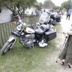 14.08.2022 Tokarnia. Park etnograficzny. Zlot samochodów i motocykli zabytkowych. Motopiknik / Fot. Jarosław Kubalski - Radio Kielce