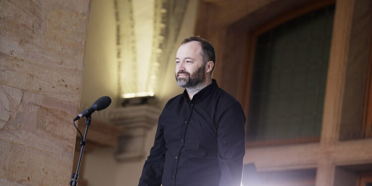 26.08.2022 Kielce. Koncert z cyklu "Chopinowskie inspiracje". Na zdjęciu Piotr Sałajczyk / Fot. Jarosław Kubalski - Radio Kielce