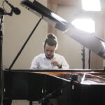 26.08.2022 Kielce. Koncert z cyklu "Chopinowskie inspiracje". Na zdjęciu Eryk Parchański / Fot. Jarosław Kubalski - Radio Kielce