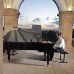 26.08.2022 Kielce. Koncert z cyklu "Chopinowskie inspiracje". Na zdjęciu Eryk Parchański / Fot. Jarosław Kubalski - Radio Kielce