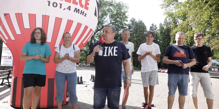 27.08.2022. Kielce. Park Miejski. Finał Wakacyjnej Szkoły Szachowej Polskiego Radia Kielce / Fot. Jarosław Kubalski - Radio Kielce