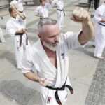 08.08.2022 Kielce. Pokaz karate w wykonaniu m.in. reprezentantów Ukrainy / Fot. Jarosław Kubalski - Radio Kielce