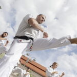 08.08.2022 Kielce. Pokaz karate w wykonaniu m.in. reprezentantów Ukrainy / Fot. Jarosław Kubalski - Radio Kielce