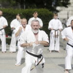 08.08.2022 Kielce. Pokaz karate w wykonaniu m.in. reprezentantów Ukrainy / Fot. Jarosław Kubalski - Radio Kielce