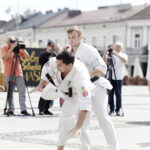 08.08.2022 Kielce. Pokaz karate w wykonaniu m.in. reprezentantów Ukrainy / Fot. Jarosław Kubalski - Radio Kielce