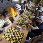 11.08.2022 Kielce. Wakacyjna Szkoła Szachowa Polskiego Radia Kielce/ Fot. Jarosław Kubalski - Radio Kielce