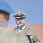 Grupa elewów stała się prawdziwymi żołnierzami - Radio Kielce 12.08.2022. Kielce. Przysięga wojskowa. Na zdjęciu pułkownik Adam Włoczewski / Fot. Jarosław Kubalski - Radio Kielce