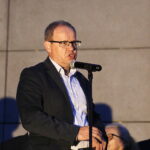 12.08.2022. Nowa Słupa. Dymarki. Na zdjęciu: Andrzej Gąsior - burmistrz Nowej Słupi / Fot. Jarosław Kubalski - Radio Kielce