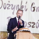 15.08.2022 Jaworznia. Dożynki gminy Piekoszów. Na zdjęciu wójt Piekoszowa Zbigniew Piątek / Fot. Jarosław Kubalski - Radio Kielce