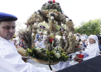 15.08.2022 Jaworznia. Dożynki gminy Piekoszów / Fot. Jarosław Kubalski - Radio Kielce