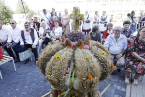 15.08.2022 Jaworznia. Dożynki gminy Piekoszów / Fot. Jarosław