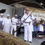 15.08.2022 Jaworznia. Dożynki gminy Piekoszów / Fot. Jarosław