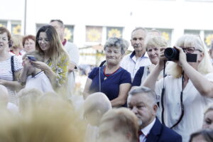 15.08.2022 Jaworznia. Dożynki gminy Piekoszów / Fot. Jarosław