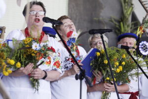 15.08.2022 Jaworznia. Dożynki gminy Piekoszów / Fot. Jarosław