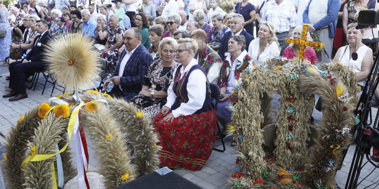 15.08.2022 Jaworznia. Dożynki gminy Piekoszów / Fot. Jarosław Kubalski - Radio Kielce