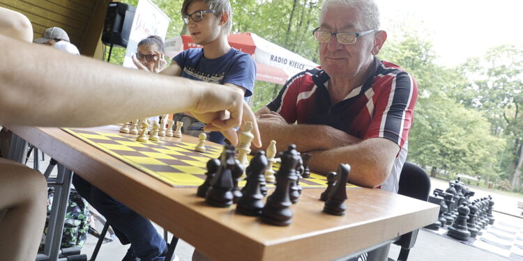 17.08.2022. Kielce. Wakacyjna Szkoła Szachowa Polskiego Radia Kielce / Fot. Jarosław Kubalski - Radio Kielce