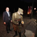 05.08.2022. Kraków. Uroczysty capstrzyk wojskowy przy kopcu Marszałka Piłsudskiego / Fot. Jarosław Kubalski - Radio Kielce