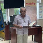 29.08.2022. Ostrowiec Świętokrzyski. Wystawa poświęcona powstaniu Solidarności w Ostrowcu Świętokrzyskim. Na zdjęciu Jerzy Jabłoński - przewodniczący Stowarzyszenia „Wolni i Solidarni 1980-1989”. / Fot. Emilia Sitarska - Radio Kielce.